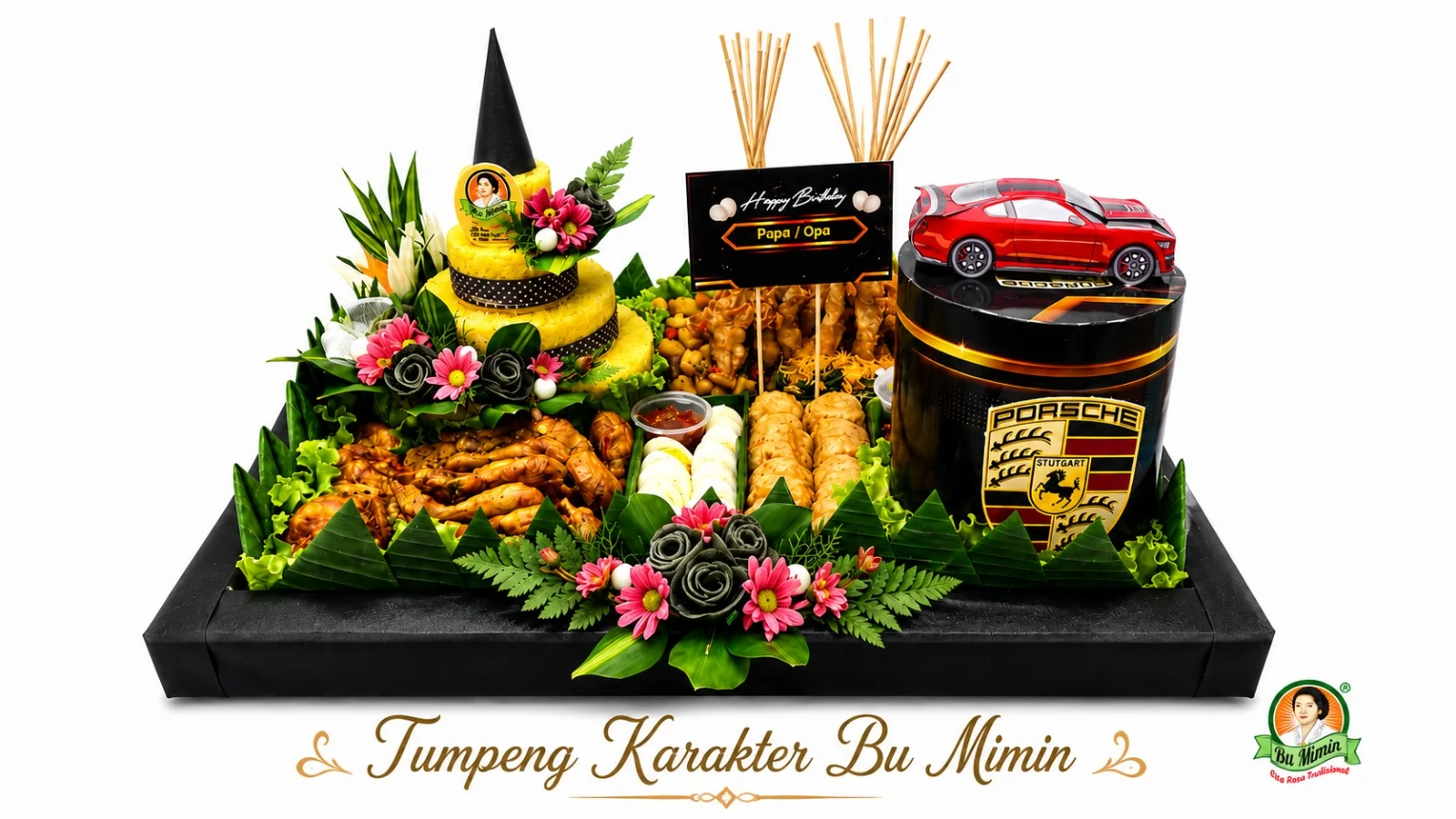 Tumpeng Karakter Mobil Balap
