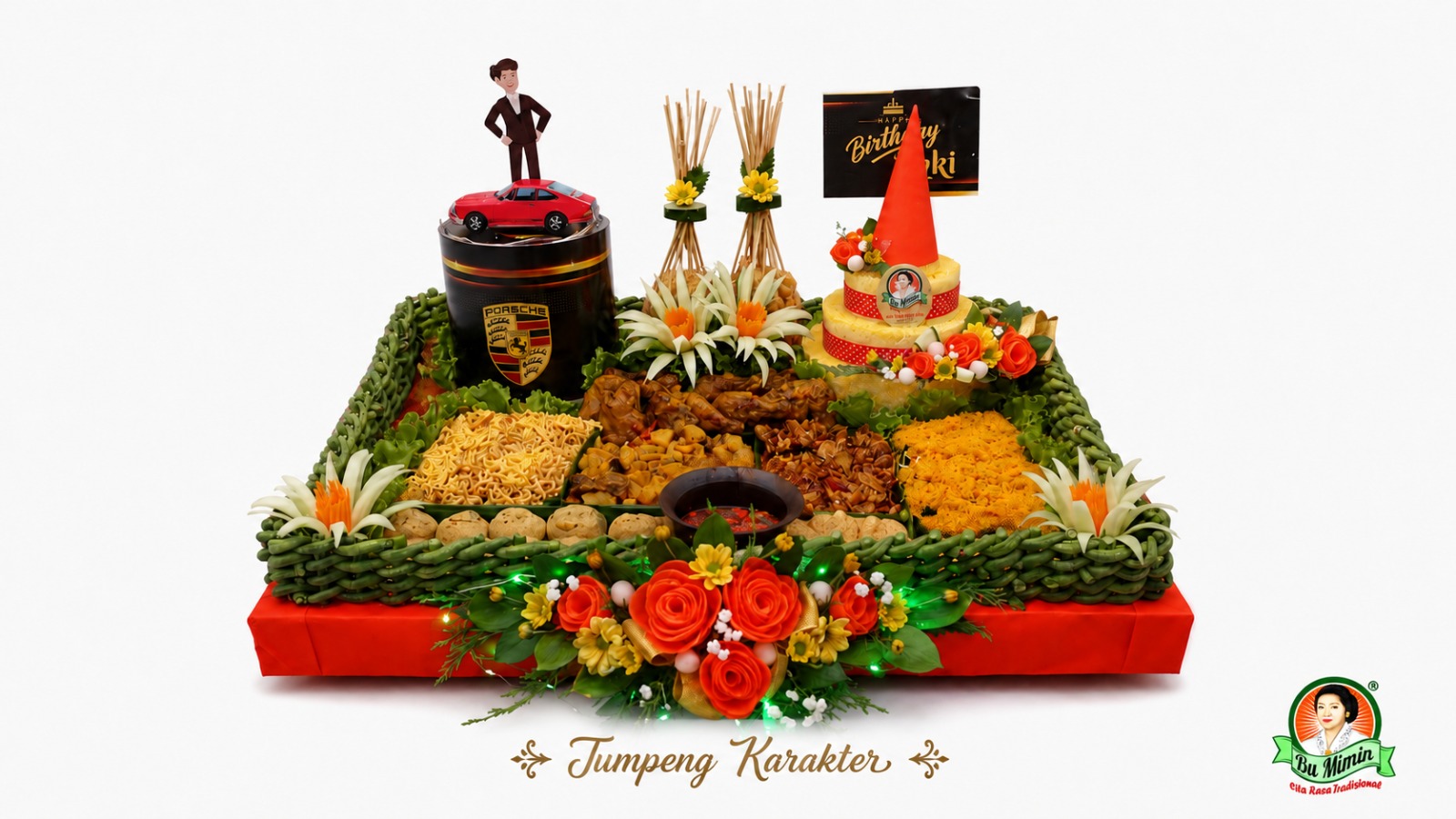 Tumpeng Karakter Porsche