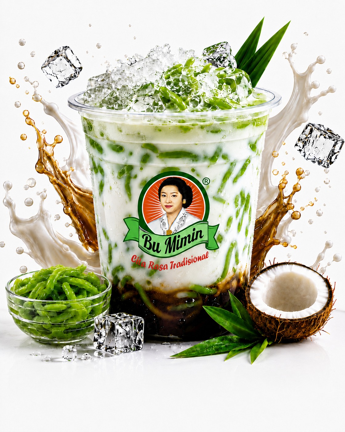 Es Dawet Beras 400 ml - Gelas M-DW-400-G